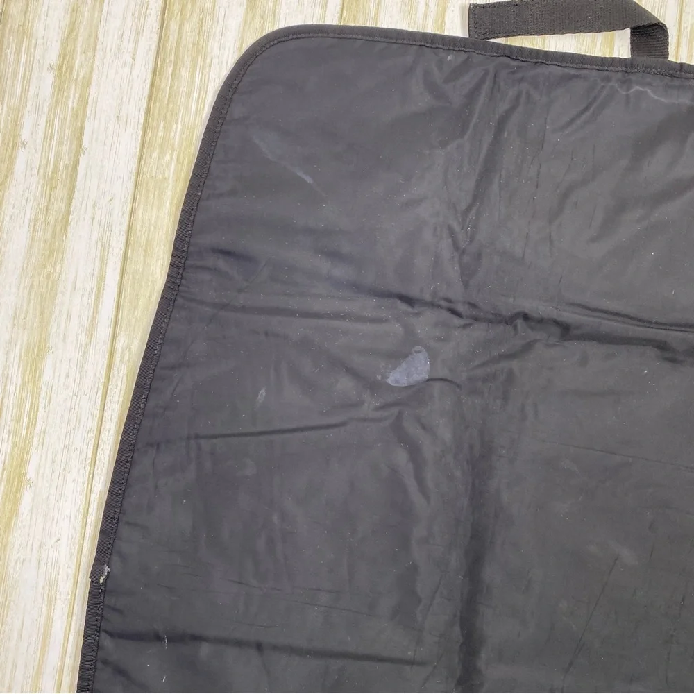 Kate Spade Black Nylon Diaper Bag with Changing Pad